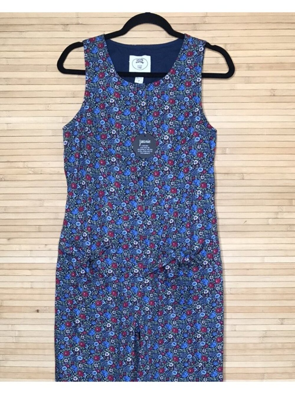 NWT retro Laura Ashley x Joanie Adult Romper sz 4 jumpsuit cottagecore Deryn - Picture 2 of 7